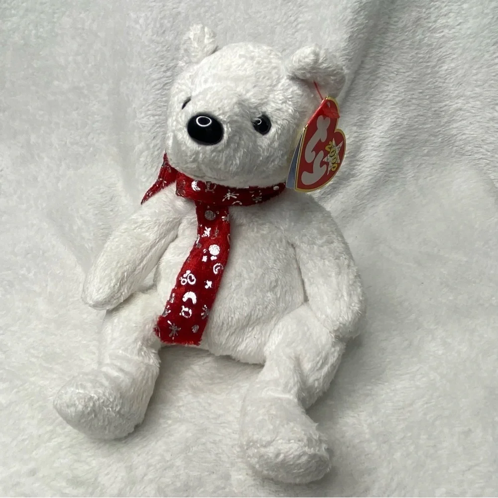 TY Beanie Babies 2000 Holiday Teddy Bear - Original 1990s plush 4332